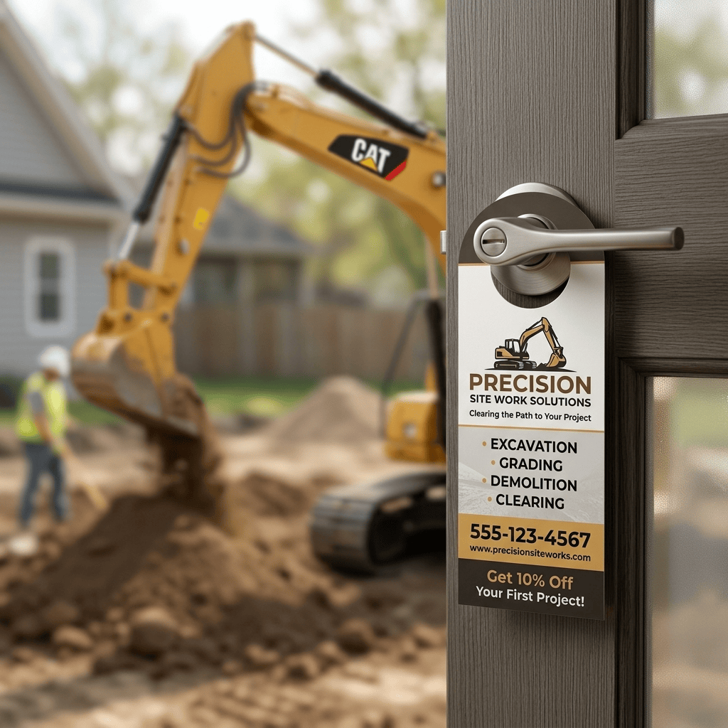 door hanger local marketing