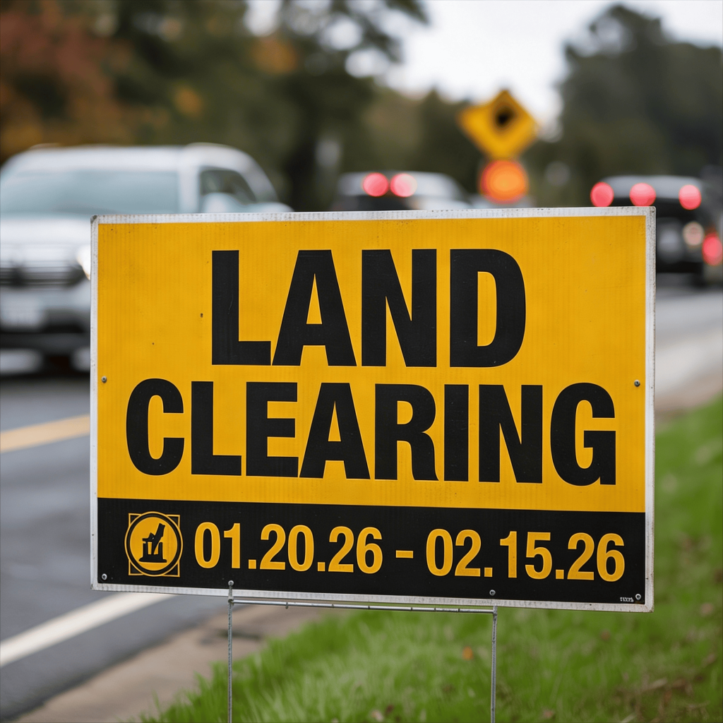 effective yard sign design