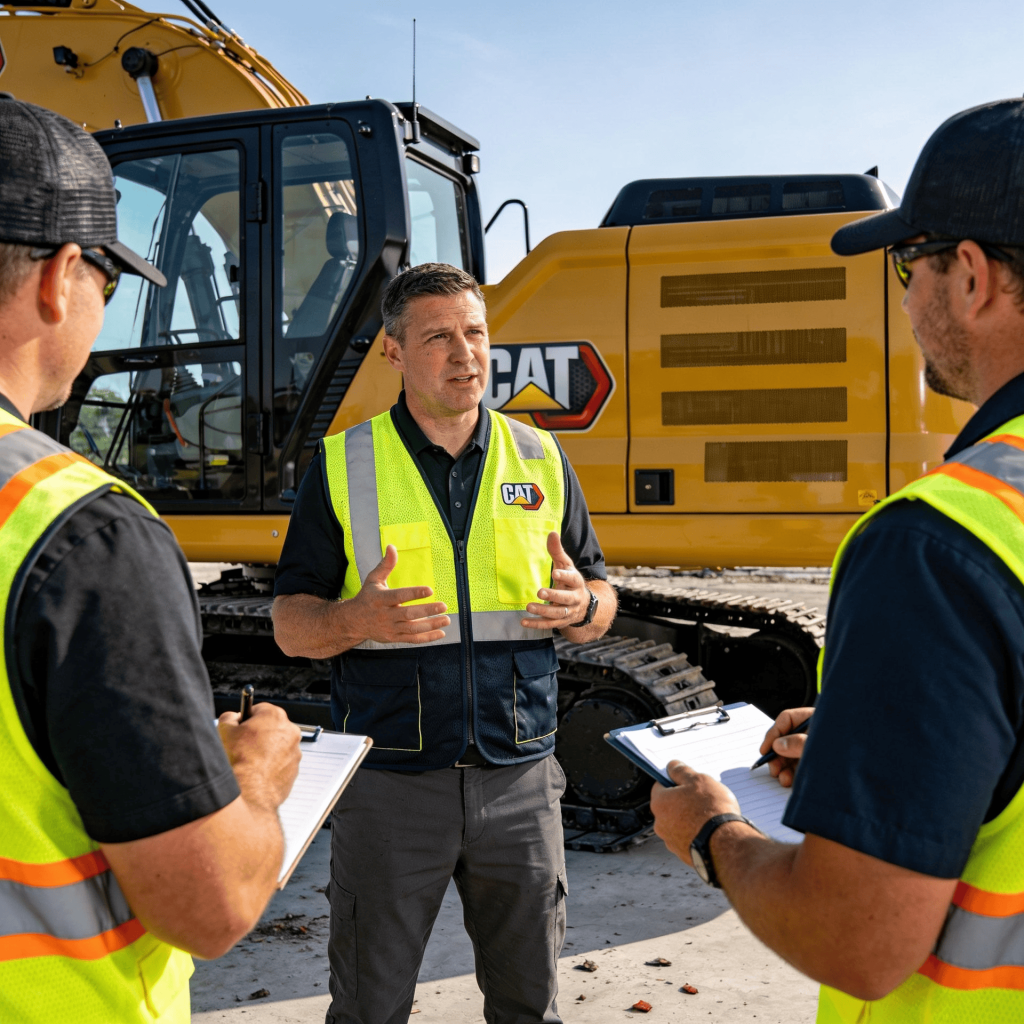 heavy equipment crew management